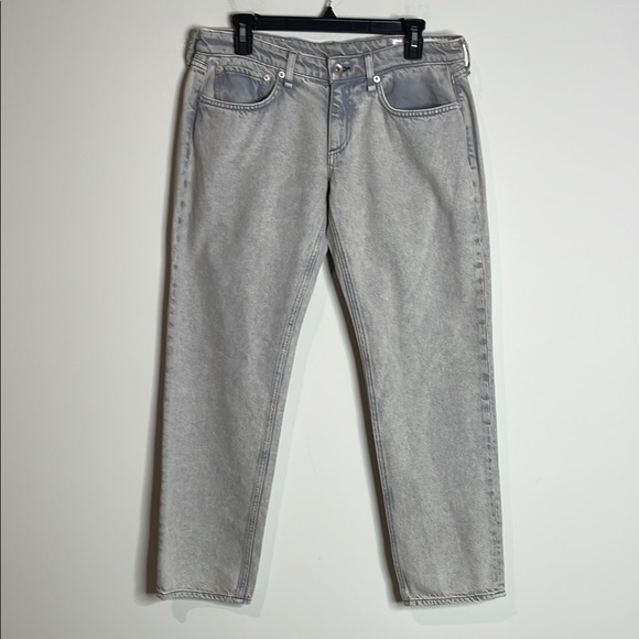 Rag & Bone | Women’s Dre Low Rise Slim Boyfriend Jeans Grey Washed Size 25 *read - Picture 1 of 5